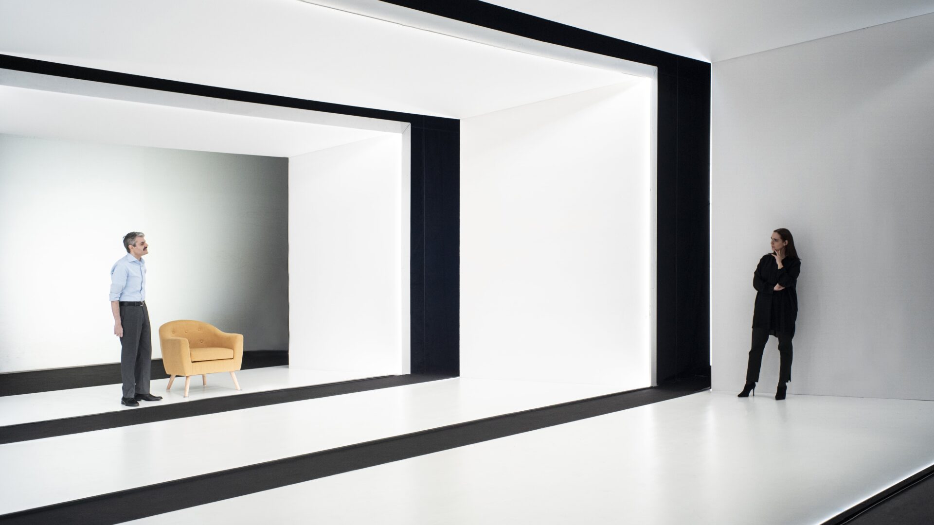Rappresentazione teatrale al Teatro di Lugano